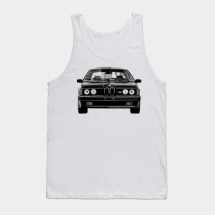 BMW M6 (1987–1989)  Cars Form Black Design Tank Top